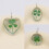 Four Leaf Clover Pendant Necklace Crystal Wish Design 1