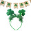 Bandeau trèfle vert pour femme, Saint-Patrick 1