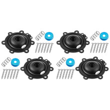 Membraanreparatieset compatibel met Rain Bird CP CPF DV DAS ASVF-ventielen, zwarte rubberen membraaneenheid met filter.