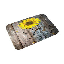 Sunflower Non-Slip Door Mat 60 x 40 cm