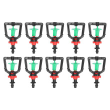 Testina microirrigatrice tipo G con ugello di irrigazione rotante a 360 per nebulizzazione o getto a risparmio idrico.