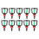 G Type Micro Sprinkler Head 360 Rotating Irrigation Nozzle for Water-Saving Mist or Jet 1