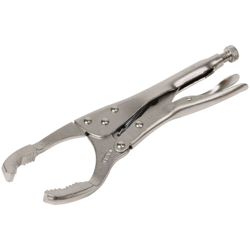 Sealey Sealey AK6423 Angled Oil Filter Locking Pliers 45-130mm Capacity
