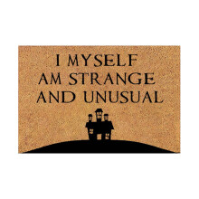 Halloween Skeleton Coir Door Mat 18x30 inches