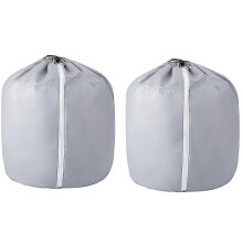 Plant Winter Protection Pot Cover 2PCS 17.7x19.6Inch with Drawstring Zipper Frost Proof