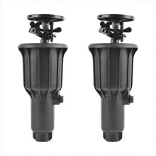 Ugello rotante a scomparsa automatico con filettatura da 1/2" e 3/4" per irrigazione del prato, rotazione a 360.