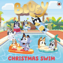 Bluey Christmas Swim by Bluey Paperback Book