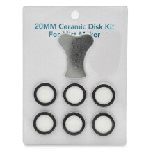Mist Maker Maintenance Kit, 7Pcs Compatible with Fog Machine, Ceramic Disc & Key Replacement Parts