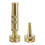 Solid Brass Adjustable Twist Hose Nozzle with 4 Jet Spray Patterns for Garden Watering 1