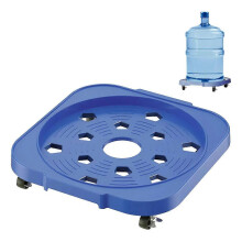 Vassoio portavaso in plastica con base, diametro 31 cm, capacità 1 litro, per giardino e cucina.