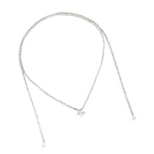 Trendy stapelbare kralenketting met delicate-01 Wit K 7730