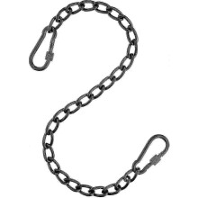 Kit per appendere sedia amaca con catena da 58 cm e due grilli, portata massima 181 kg.
