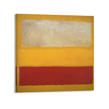 Mark Rothko Art Print Poster – Canvas Wall Decor, 20x20 in