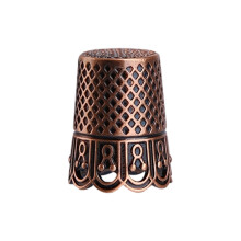 Antique Styles Metal Thimble With Builts In Awl Ergonomic-A