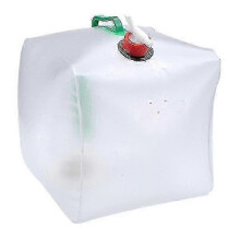 Collapsible Water Container 20L Foldable PVC Tank with Handle for Outdoor Storage