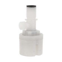 White Nylon Float Valve, 3/4 Inch Inlet, 4 Inch Automatic Water Level Control for Tank Pool
