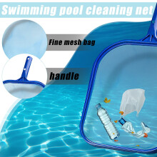 Pool Skimmer Net 16.9 x 11.8 in PP Frame Nylon Mesh