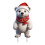 Christmas white bear garden decoration 1 piece 1