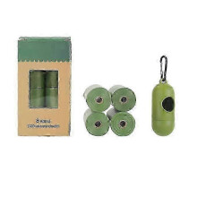 Biodegradable Pet Poop Bags 60 Pack, 4 Rolls with Dispenser, Lavender Scent, Thick & Leak-Proof
