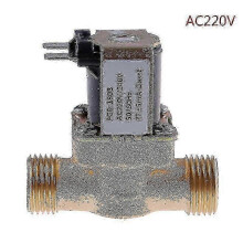 Zawór elektromagnetyczny do wody mosiężny 1/2 cala G1/2", 12 V DC/24 V DC/220 V AC do podgrzewacza wody słonecznej