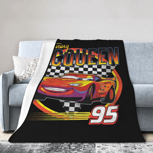 Lightning McQueen plaid 125x100cm 1