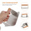 Pressa per hamburger in acciaio inox, 14,3 cm 3