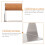 Pressa per hamburger in acciaio inox, 14,3 cm 4