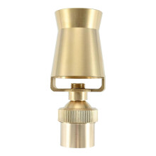 Boquilla de latón para fuente G1 DN25, cabezal rociador de columna de agua Tree Ice para estanque de jardín.