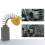 10-Pack Carbon Motor Brushes for 77 Worm Drive Circular Saw 3