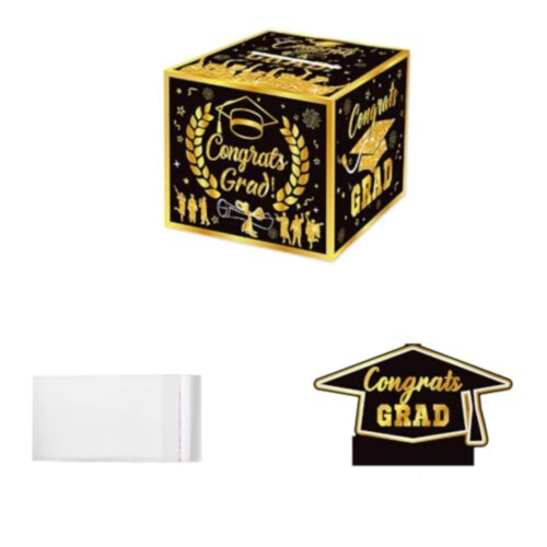 Boîte décorative de bureau pour remise de diplôme (1 pièce) 1