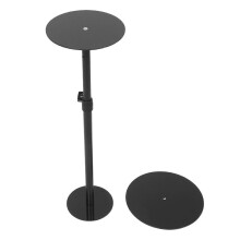Supporto regolabile per piante, per vasi da interno ed esterno, altezza da 43 a 81 cm con base da 15, 20, 25 cm.