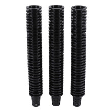 Black Plastic Net Cups Slotted Mesh Wide Lip Plant Pot Basket for Hydroponics Aquaponics Orchids Tomatoes Peppers 100 Pack