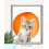 Kunstdruck „Katze mit Brille“, 8x10 Zoll 2