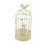 Vintage birdcage hanging lantern tealight candlestick 2