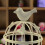 Vintage birdcage hanging lantern tealight candlestick 3