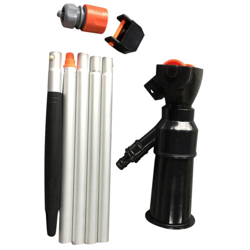 Aspirateur de piscine portable – Orange, 115 cm 2