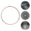 Mikrowellen-Drehtellerring PP3-teiliges Set 3