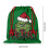 Christmas candy drawstring bag cartoon theme 10 pcs 2