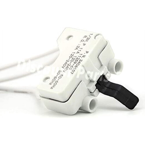 Interruptor da porta da secadora 3406107 para Whirlpool e Kenmore 1
