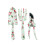 Ensemble de 3 outils de jardin – Métal, multicolore, 20–28 cm 2