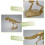 Legering Dinosaur Skeleton Figur Dekor 13cm 2