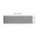 Tissu de remplacement pour chaise longue en polyester gris 3