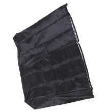 Schwarze Schwerlast-Palettenabdeckung 120100116 cm 540 g