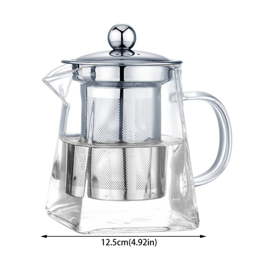 Γυάλινη τσαγιέρα Leott με εγχυτήρα 750ml 2