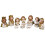 Kerststalornamentenset van hars – Kerstdecoratie 2