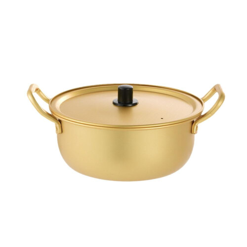 Gracefulvara 14cm16cm18cm Κορεατική κατσαρόλα Ramen Noodle Κορεατική κατσαρόλα αλουμινίου 1