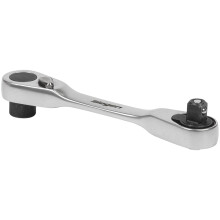 Sealey S01251 Siegen Micro Ratchet Bit Driver/Wrench 1/4"Hex x 1/4"Sq Drive