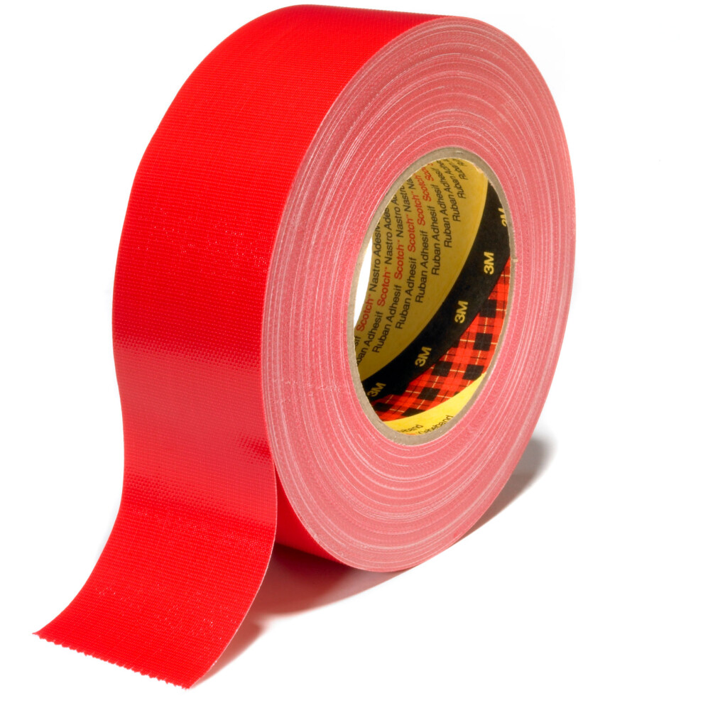 3M Extra Heavy Duty Duct Tape 389, 50 Mm X 50 M, 0.26 Mm Red