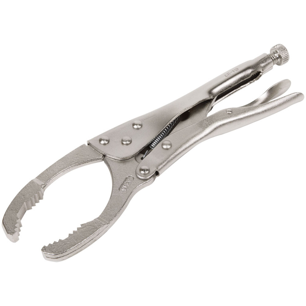 Sealey Ak6422 Oil Filter Locking Pliers 45-130Mm Capacity