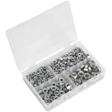 Sealey AB030SN Steel Nut Assortment 1/4"-1/2"UNC 320pc